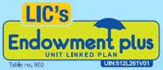 endowment plan,LIC, Insurance Plans